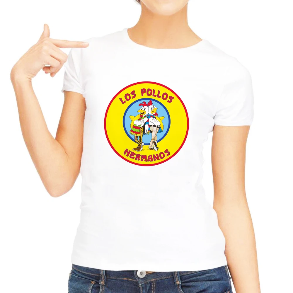 Breaking Bad Chicken Brothers Tee Shirt Femme 2018 Summer New Arrival Women T Shirt Hispter Brand Clothes Harajuku Tshirt
Breaking Bad Chicken Brothers Tee Shirt Femme 2018 Summer New Arrival Women T Shirt Hispter Brand Clothes Harajuku Tshirt