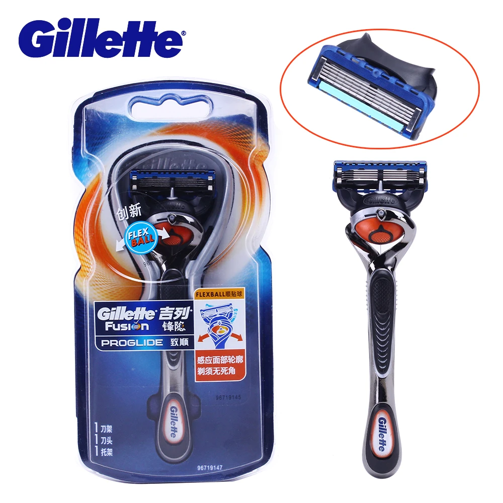 

Gillette Fusion Proglide Razors Men Grooming Shaver Safety Razor Straight Hair Remover Manual Beard Shaving Machine