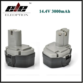 Eleoption 2x 14.4V 3000mAh Ni-Mh Battery MAKITA 1420 1433 1051D 4033D 4332D 4333D 6228D 14.4V Power Tool Grey & Black
Eleoption 2x 14.4V 3000mAh Ni-Mh Battery MAKITA 1420 1433 1051D 4033D 4332D 4333D 6228D 14.4V Power Tool Grey & Black
