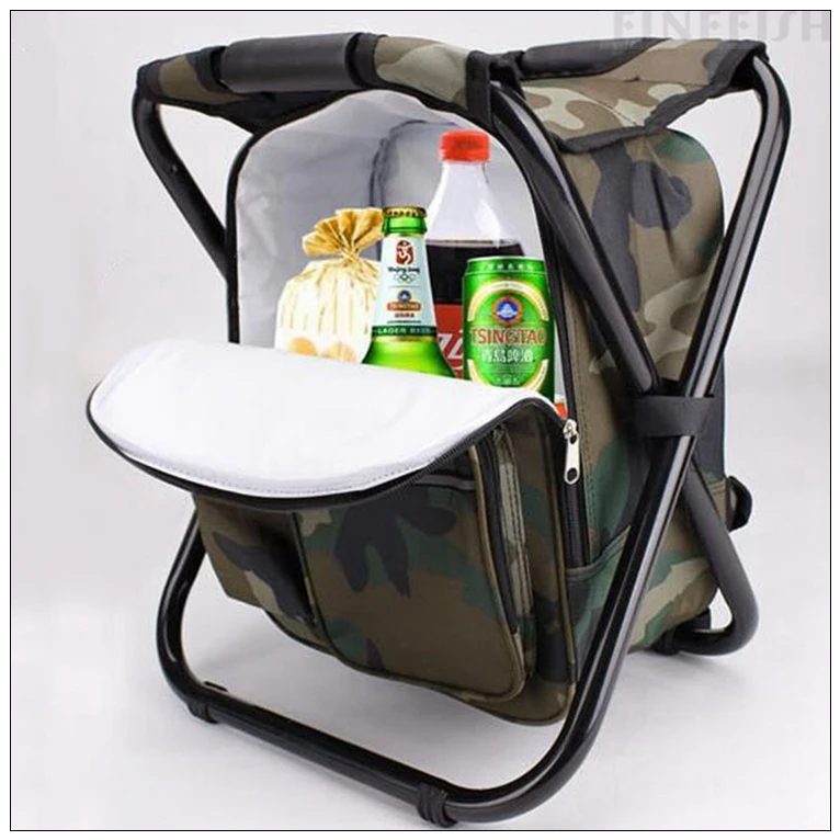 Outdoor Portable Multifunctional Foldable Cooler Bag Chair Backpack Fishing Stool Chair
Outdoor Portable Multifunctional Foldable Cooler Bag Chair Backpack Fishing Stool Chair