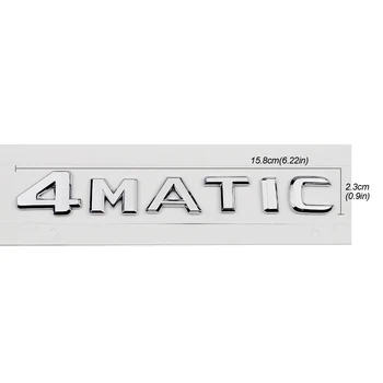 Trunk Rear Emblem Badge Letters Sticker For Mercedes Benz 4matic GL500 GL400 GLK300 GLK250 ML550 X164 W163 W164 W166 X204 
Trunk Rear Emblem Badge Letters Sticker For Mercedes Benz 4matic GL500 GL400 GLK300 GLK250 ML550 X164 W163 W164 W166 X204