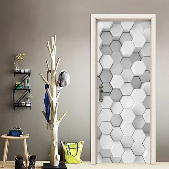 PVC Self-Adhesive Waterproof Wall Door Sticker 3D Creative Mosaic Geometric Lattice Wallpaper Living Room Kids Bedroom Stickers
PVC Self-Adhesive Waterproof Wall Door Sticker 3D Creative Mosaic Geometric Lattice Wallpaper Living Room Kids Bedroom Stickers