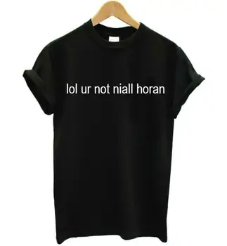 lol ur not niall horan Letters Print Women T shirt Cotton Casual Funny Shirt For Lady White Black Top Tee Hipster T-125
lol ur not niall horan Letters Print Women T shirt Cotton Casual Funny Shirt For Lady White Black Top Tee Hipster T-125