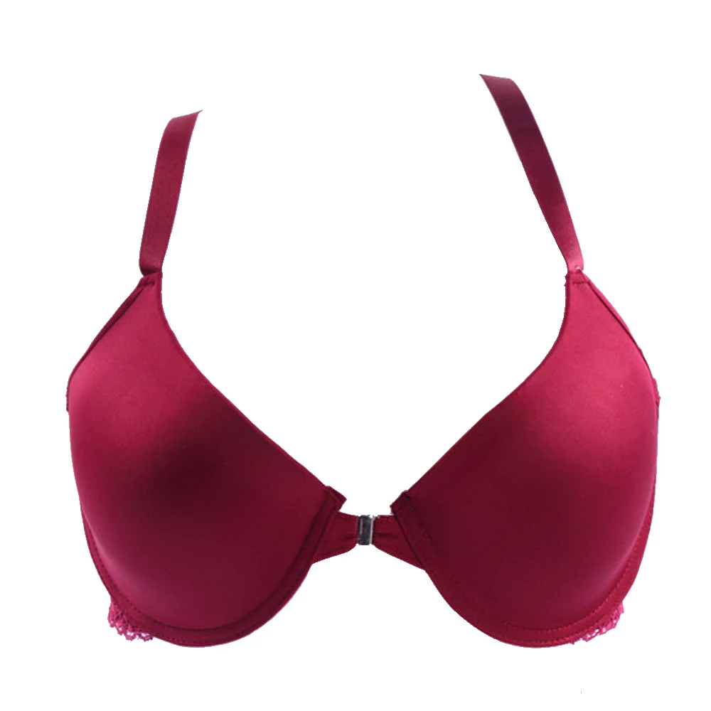 Womens Front Closure BIG Large Size Sexy Lingerie Push Up Bra Lace Racer Back BH Plus Size 36-46 B C D E Cup
Womens Front Closure BIG Large Size Sexy Lingerie Push Up Bra Lace Racer Back BH Plus Size 36-46 B C D E Cup