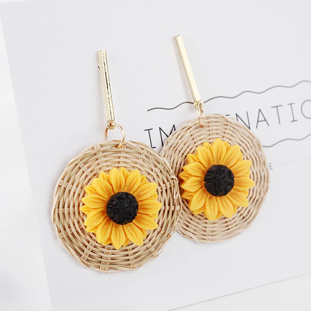 Zerotime #H5 2019 NEW FASHION Bohemian Retro Style Small Daisies Handmade Rattan Geometric Round Ladie Jewelry Free Shipping
Zerotime #H5 2019 NEW FASHION Bohemian Retro Style Small Daisies Handmade Rattan Geometric Round Ladie Jewelry Free Shipping