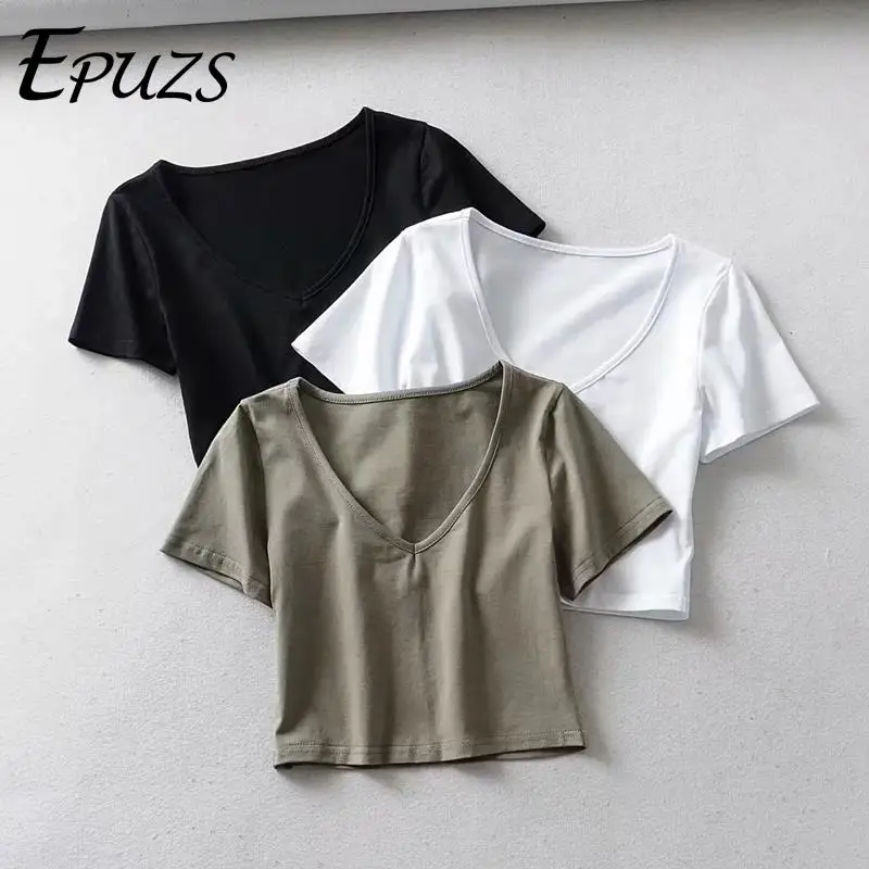 Sexy crop top Summer kawaii short Sleeve black white tshirt 2019 Streetwear t- shirt cotton punk tee shirt casual women tops
Sexy crop top Summer kawaii short Sleeve black white tshirt 2019 Streetwear t- shirt cotton punk tee shirt casual women tops