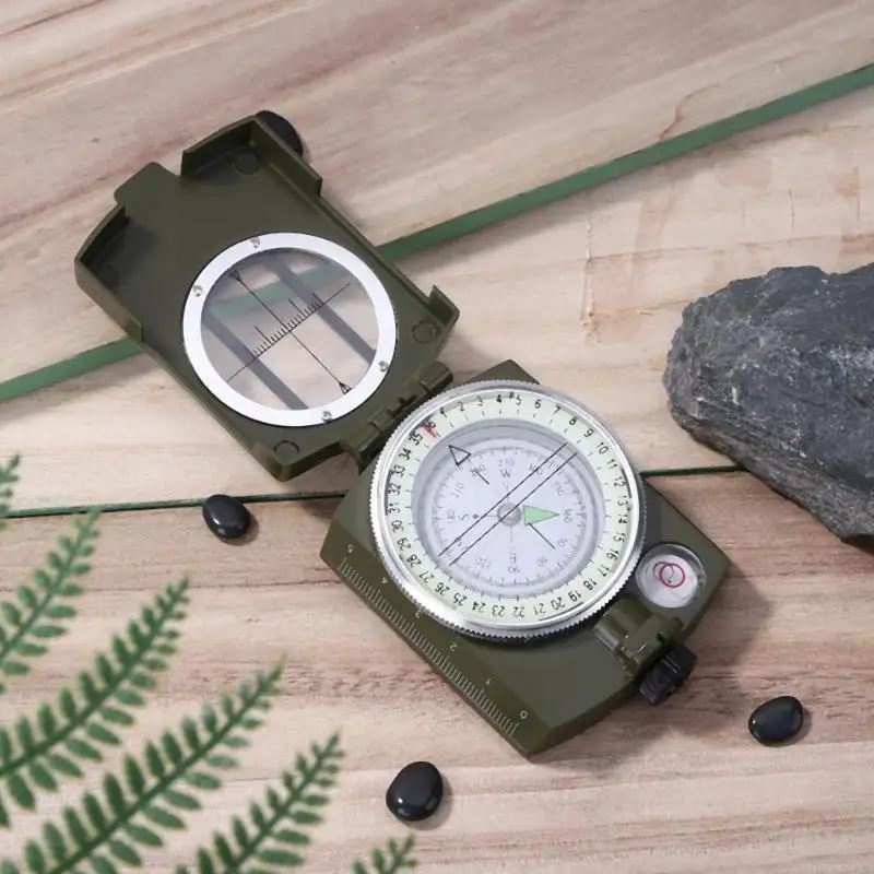LC-2 Military Style Lensatic Survival Hiking Emergency Compass Sadoun.com