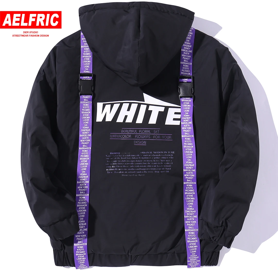 AELFRIC Thick Hooded Pullover Streetwear Winter Warm Letter Print Pockets Color Block Ribbons Hip Hop Hoodies Sweatshirts KJ301 
AELFRIC Thick Hooded Pullover Streetwear Winter Warm Letter Print Pockets Color Block Ribbons Hip Hop Hoodies Sweatshirts KJ301