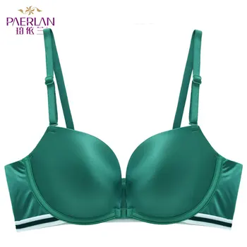 PAERLAN Front Closure Beauty Back Glossy Bra Push Up Stripe Small Breast Gathered Sexy Female Underwear Women Wire Free Bra
PAERLAN Front Closure Beauty Back Glossy Bra Push Up Stripe Small Breast Gathered Sexy Female Underwear Women Wire Free Bra