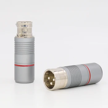 Hi-End Silver plated Tellurium Copper Male female XLR Connector audio XLR balance plug connector
Hi-End Silver plated Tellurium Copper Male female XLR Connector audio XLR balance plug connector