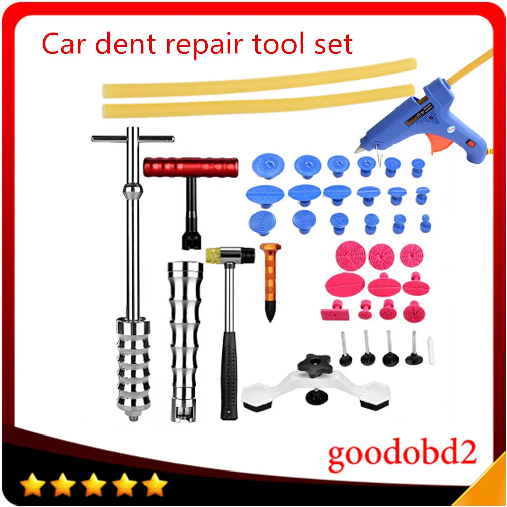 Auto Pops A Dent Ding Repair Removal Tool Car Care Tools Set for Vehicle Automobile ABS Glue Gun 220V DIY Paint of the dents
Auto Pops A Dent Ding Repair Removal Tool Car Care Tools Set for Vehicle Automobile ABS Glue Gun 220V DIY Paint of the dents
