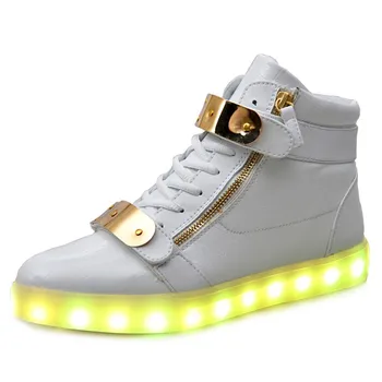 New Led Light Shoes Children LED Light Shoes Men Female USB Charging Sports Walking Shoes
New Led Light Shoes Children LED Light Shoes Men Female USB Charging Sports Walking Shoes