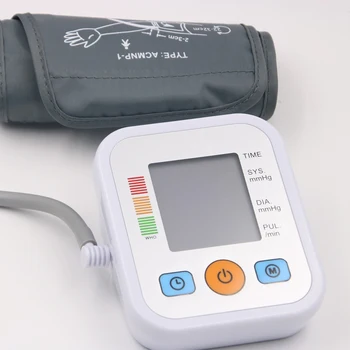 Digital Arm Blood Pressure Monitor Medical Equipment Tonometer Home Meter Sphygmomanometer Heart Beat Monitor Machine
Digital Arm Blood Pressure Monitor Medical Equipment Tonometer Home Meter Sphygmomanometer Heart Beat Monitor Machine