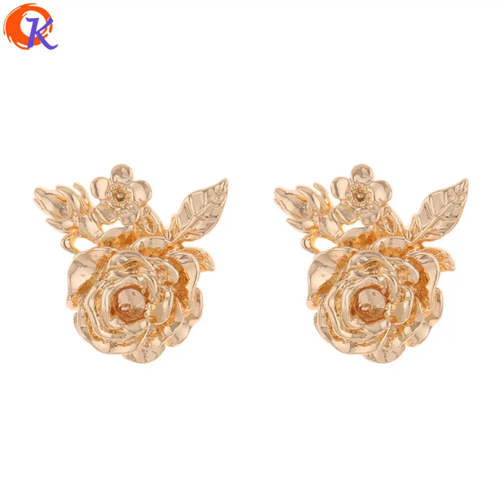 Cordial Design 30Pcs 16*17MM Jewelry Accessories/DIY Earring Making/Flower Shape/Genuine Gold Plating/Hand Made/Earring Findings
Cordial Design 30Pcs 16*17MM Jewelry Accessories/DIY Earring Making/Flower Shape/Genuine Gold Plating/Hand Made/Earring Findings
