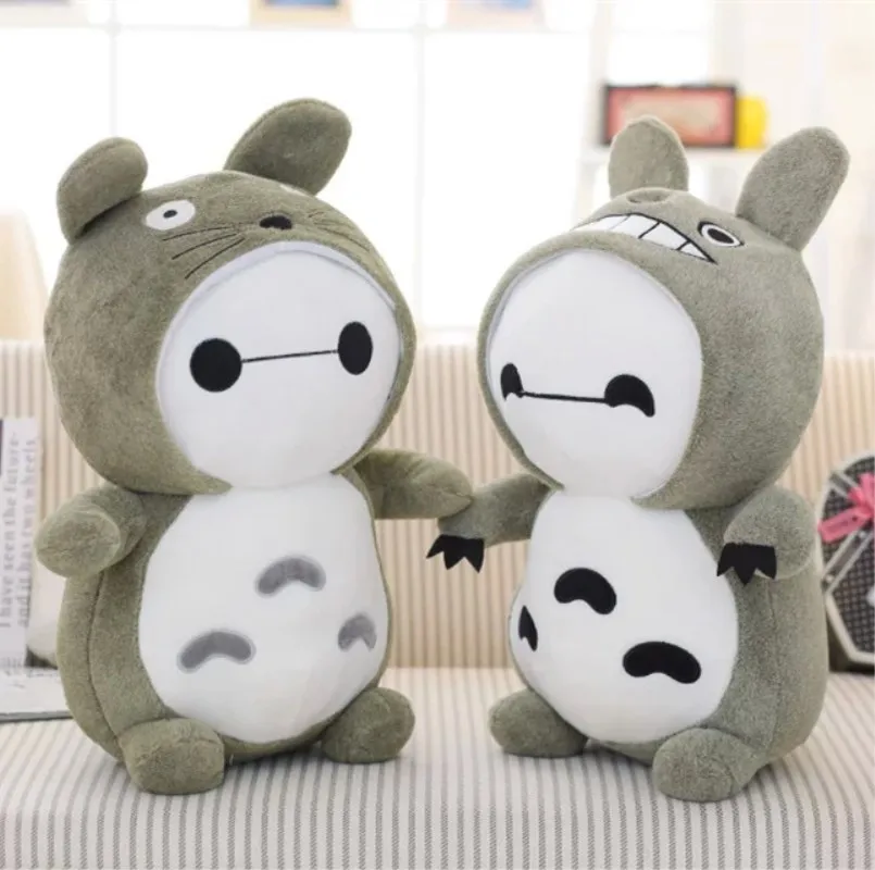 30cm/40cm plush toy stuffed doll cartoon animal big white fat Baymax changed to Totoro christmas present kid birthday gift
30cm/40cm plush toy stuffed doll cartoon animal big white fat Baymax changed to Totoro christmas present kid birthday gift