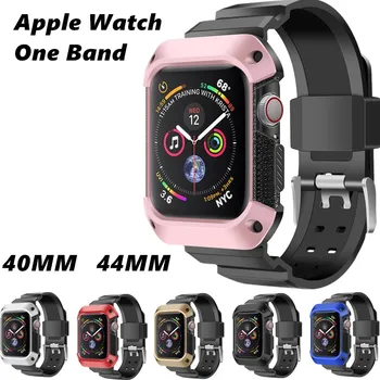 NEW Sport Silicone Band+Case For Apple Watch 4 Rubber Wrist Bands Bracelet With Protective Cover For Iwatch Series 40mm 44mm
NEW Sport Silicone Band+Case For Apple Watch 4 Rubber Wrist Bands Bracelet With Protective Cover For Iwatch Series 40mm 44mm