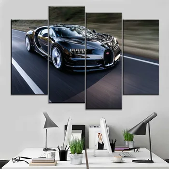 Wall Canvas Art Print Painting Modern Home Decoration One Set 4 Piece Black Supercar Picture Decor 
Wall Canvas Art Print Painting Modern Home Decoration One Set 4 Piece Black Supercar Picture Decor