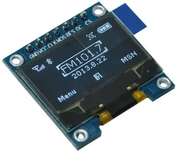 0.96 inch white color SPI OLED 12864 display module PCB board 7pin SSD1306 controller
0.96 inch white color SPI OLED 12864 display module PCB board 7pin SSD1306 controller