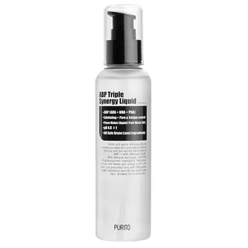 PURITO ABP Triple Synergy Liquid 160ml Face Serum Acne Treatment Facial Skin Care Blackhead Removal Dead Skin Exfoliation
PURITO ABP Triple Synergy Liquid 160ml Face Serum Acne Treatment Facial Skin Care Blackhead Removal Dead Skin Exfoliation
