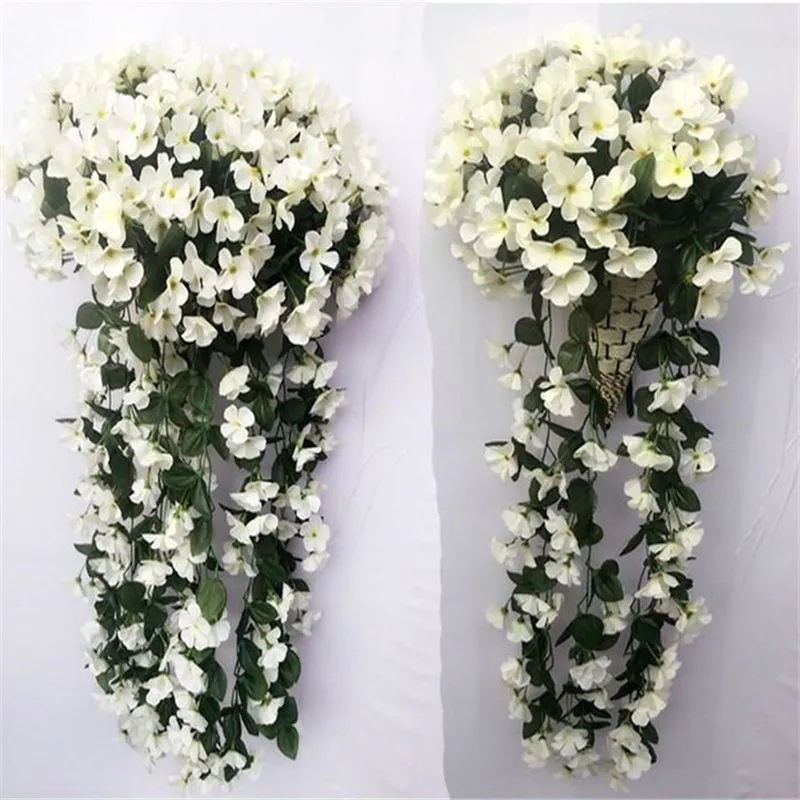 Violet Artificial Flower Decor Simulation Wedding Wall Hanging Basket Flower Vine Orchid Silk Flower Rattan Outdoor Decorations
Violet Artificial Flower Decor Simulation Wedding Wall Hanging Basket Flower Vine Orchid Silk Flower Rattan Outdoor Decorations