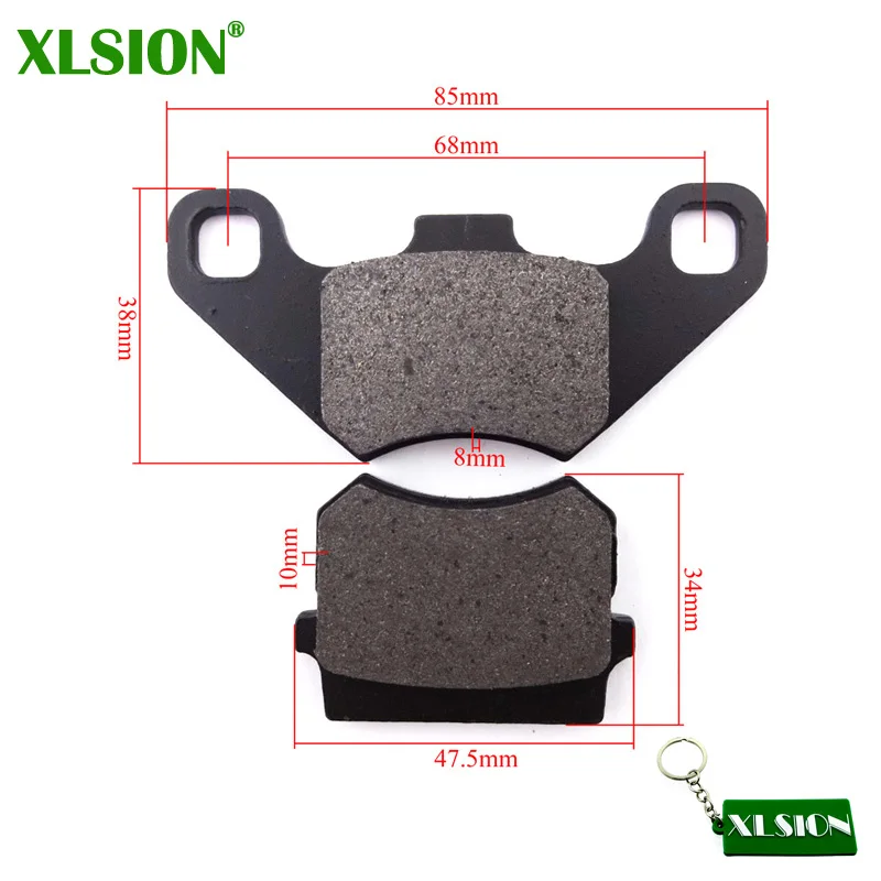 XLSION Disc Caliper Brake Pads Shoes For 50cc 70cc 90cc 110cc125cc 150cc 200cc 250cc ATV Quad Four Wheeler
XLSION Disc Caliper Brake Pads Shoes For 50cc 70cc 90cc 110cc125cc 150cc 200cc 250cc ATV Quad Four Wheeler