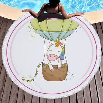 Lannidaa Microfibre Unicorn Round Beach Towel Microfiber Bath Towels For Adults Terry Toalla Blanket Serviette de plage Yoga Mat
Lannidaa Microfibre Unicorn Round Beach Towel Microfiber Bath Towels For Adults Terry Toalla Blanket Serviette de plage Yoga Mat
