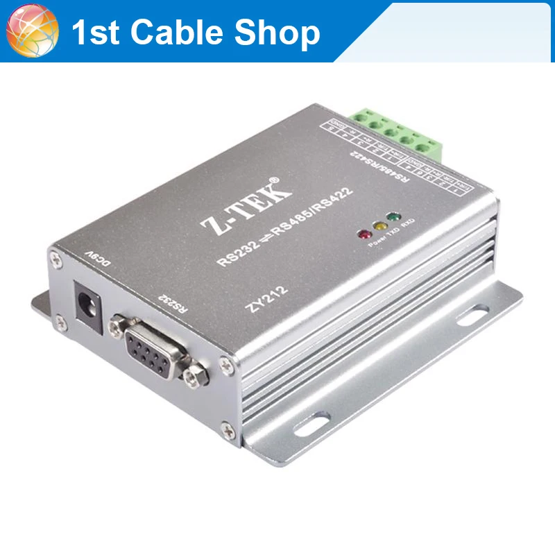 Active Lightning protection RS232 to RS485/RS422 converter adapter with power adapter Z-TEK ZY212
Active Lightning protection RS232 to RS485/RS422 converter adapter with power adapter Z-TEK ZY212