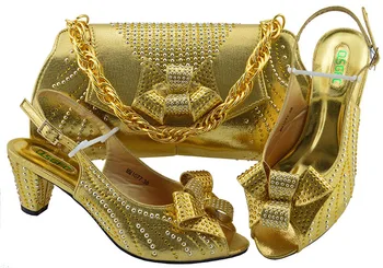 Newest Gold Italian Shoe and Bags To Match Shoes with Bag Set for Party Nigeria Shoes with Matching Bags High Quality In Women
Newest Gold Italian Shoe and Bags To Match Shoes with Bag Set for Party Nigeria Shoes with Matching Bags High Quality In Women
