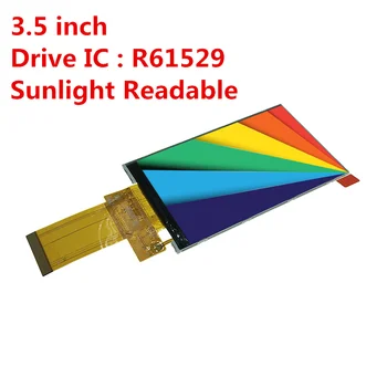 3.5 inch HD TFT LCD Screen Resistance Touch Panel R61529A Drive IC 40PIN socket 320x480 Capacitance TP MCU SPI 3/4 WIRE
3.5 inch HD TFT LCD Screen Resistance Touch Panel R61529A Drive IC 40PIN socket 320x480 Capacitance TP MCU SPI 3/4 WIRE