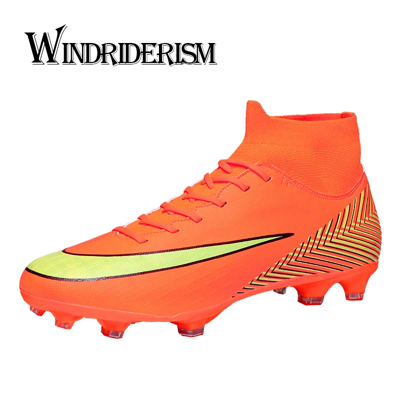 2019 Brand Designer New Fashion Men's Football Shoes Flyknit and PU High Top Sports Shoes Non-slip Comfortable Zapatos De Hombre
2019 Brand Designer New Fashion Men's Football Shoes Flyknit and PU High Top Sports Shoes Non-slip Comfortable Zapatos De Hombre