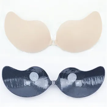 Women's V Deep Breathable Sexy Silicone Bra Push Up Breast Sticker Invisible Paste Security Wedding Bras Underwear
Women's V Deep Breathable Sexy Silicone Bra Push Up Breast Sticker Invisible Paste Security Wedding Bras Underwear