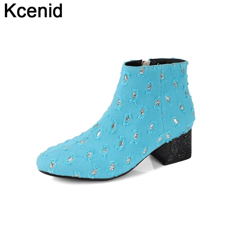 Kcenid Winter boots women big size 32-44 fashion round toe denim shoes woman size zipper med square heels ankle boots for women
Kcenid Winter boots women big size 32-44 fashion round toe denim shoes woman size zipper med square heels ankle boots for women