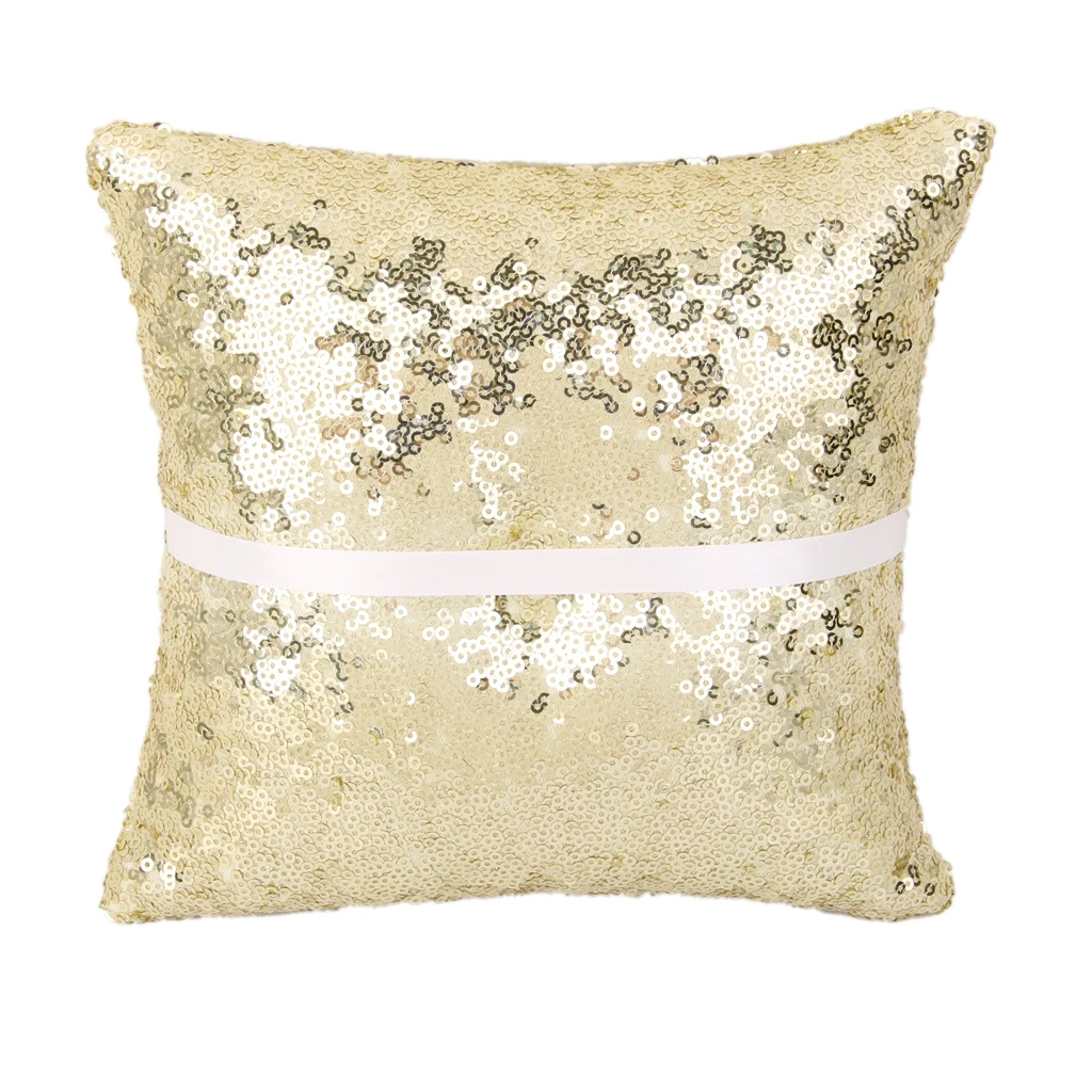 Gold Sequins Satin Wedding Flower Girl Basket and Ring Pillow Set Flower Girl Basket for Wedding Ceremony Party Decoration Gold Sequins Satin Wedding Flower Girl Basket and Ring Pillow Set Flower Girl Basket for Wedding Ceremony Party Decoration