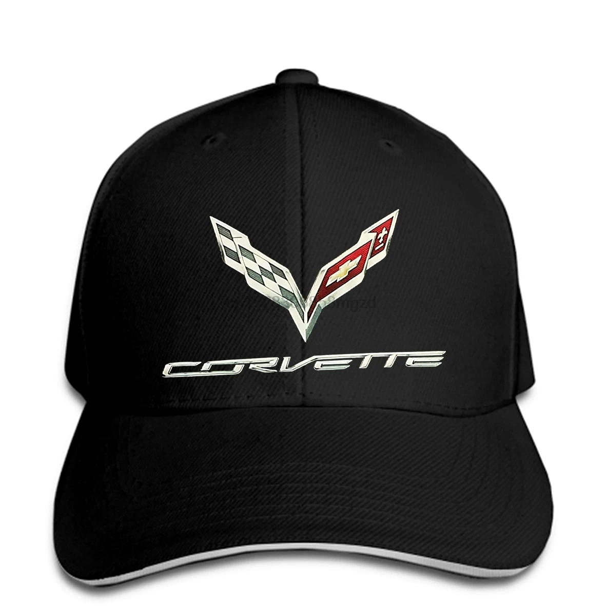 

Corvette Men's C7 Logo Men Baseball Cap by JH Design Group Snapback Cap Women Hat Peaked