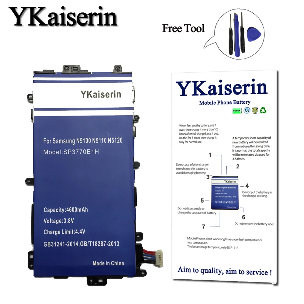 YKaiserin 4270mAh Free Tool Tablet Battery C11-ME370TG For Asus Google Nexus 7 Nexus7 2012 3G Version Rechargeable Batteries
YKaiserin 4270mAh Free Tool Tablet Battery C11-ME370TG For Asus Google Nexus 7 Nexus7 2012 3G Version Rechargeable Batteries