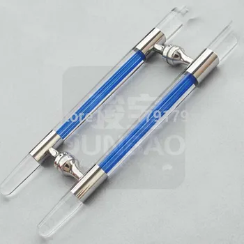 530mm high quality Blue crystal door handle silver glass wood door pull Ktv ,Hotel Office door handles pulls big gate handle
530mm high quality Blue crystal door handle silver glass wood door pull Ktv ,Hotel Office door handles pulls big gate handle