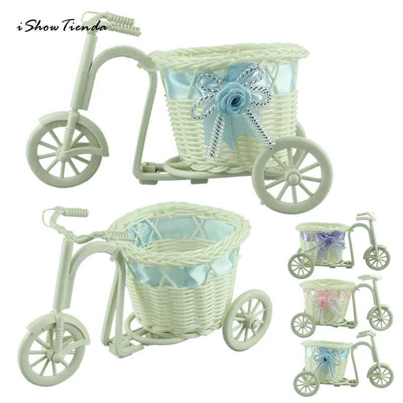 Newly Wheel Round Basket Rattan Floats Flower Vase Flowerpots Containers Small Flower Bike/Flower Pot 1pc Big Wheel Basket
Newly Wheel Round Basket Rattan Floats Flower Vase Flowerpots Containers Small Flower Bike/Flower Pot 1pc Big Wheel Basket