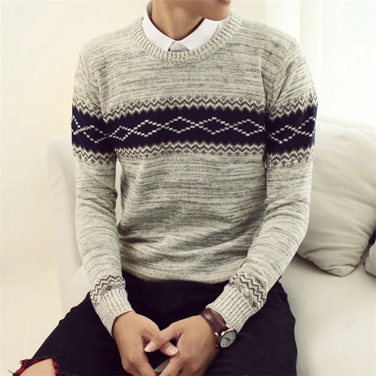 HO 2018 autumn and winter Creative style of cultivate one's morality men's sweaters Round neck long sleeve men knit
HO 2018 autumn and winter Creative style of cultivate one's morality men's sweaters Round neck long sleeve men knit