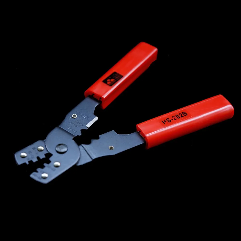Multifunction Crimping Pliers Bare Terminal Crimper HS-202B Cables 28 AWG to 13 AWG
Multifunction Crimping Pliers Bare Terminal Crimper HS-202B Cables 28 AWG to 13 AWG