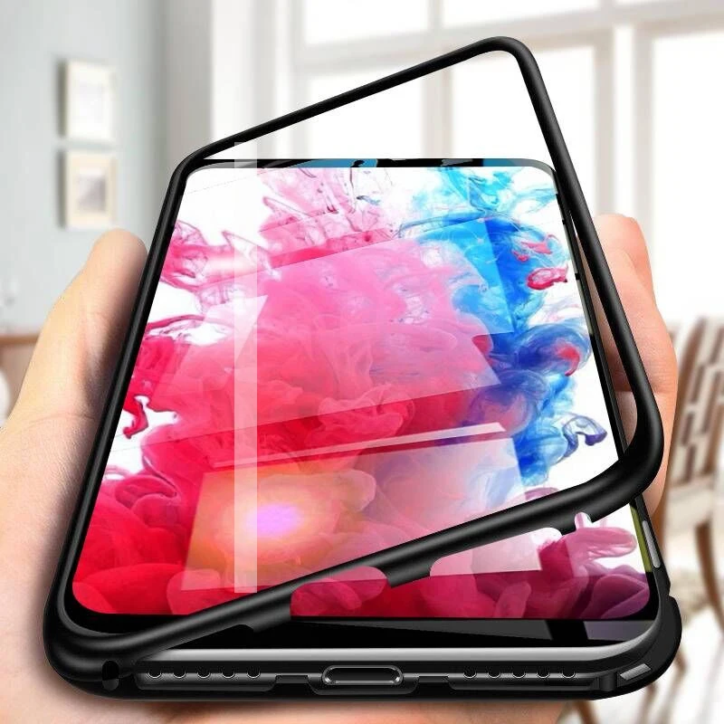 360 Magnetic Adsorption Metal Case For Samsung Galaxy S9 S8 S10 Plus Tempered Glass Back Magnet For Note 9 8 S10E S10 Cover Case
360 Magnetic Adsorption Metal Case For Samsung Galaxy S9 S8 S10 Plus Tempered Glass Back Magnet For Note 9 8 S10E S10 Cover Case