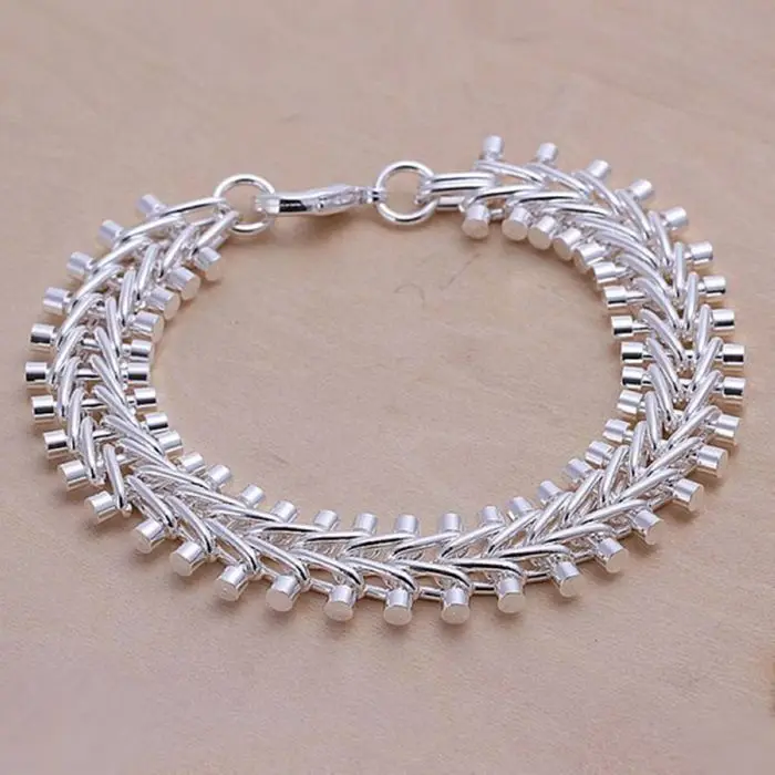 Bracelet 925-sterling-silver Bracelet Silver Trendy Fashion Bracelet Fish Bone Jewelry Wholesale Free Shipping ldks LH050
Bracelet 925-sterling-silver Bracelet Silver Trendy Fashion Bracelet Fish Bone Jewelry Wholesale Free Shipping ldks LH050