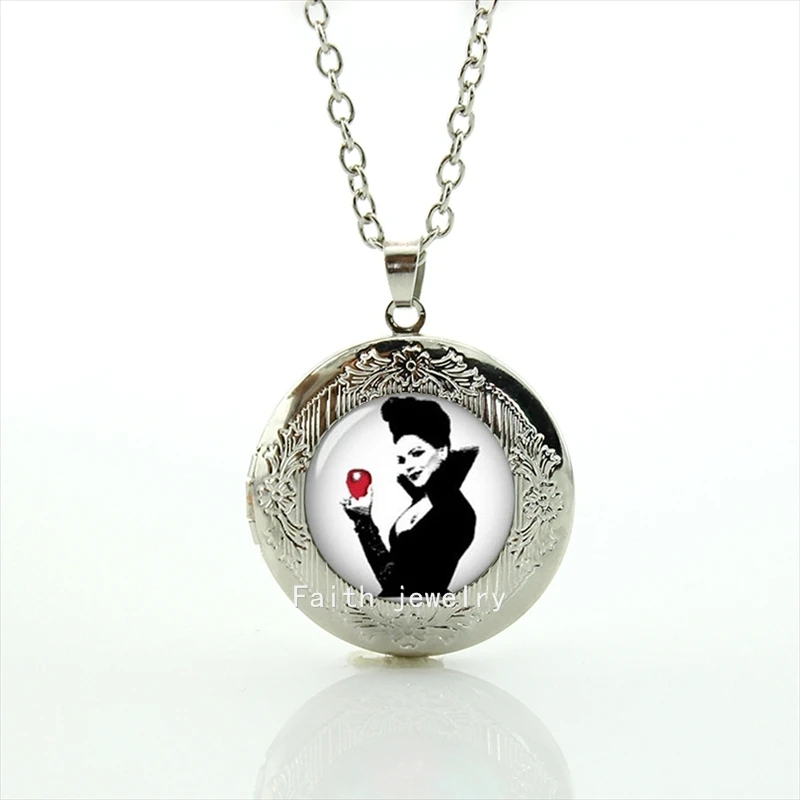 Case for Once upon a Time Regina crystal locket necklace handmade long chain jewelry for women HH183
Case for Once upon a Time Regina crystal locket necklace handmade long chain jewelry for women HH183