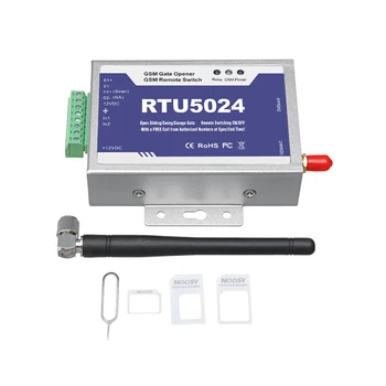 RTU5024 2G 3G GSM Gate Opener Relay Switch Call Remote Controller Phone Shaking Control Door Opener for Parking Systems
RTU5024 2G 3G GSM Gate Opener Relay Switch Call Remote Controller Phone Shaking Control Door Opener for Parking Systems