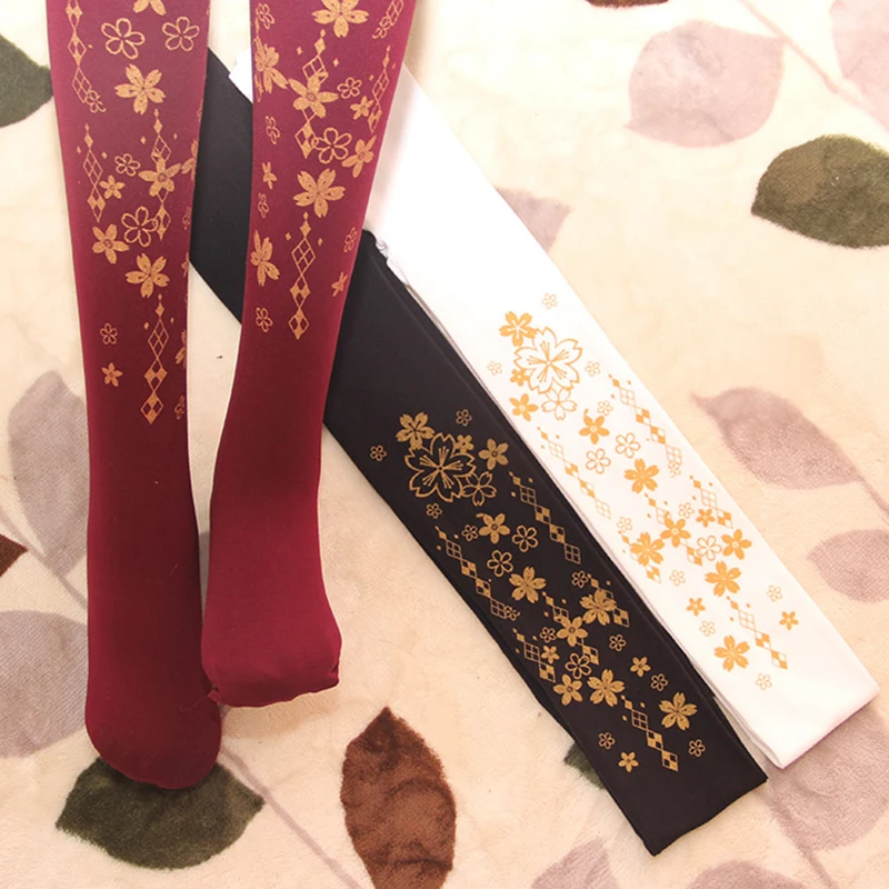 Japanese cute princess sweet lolita tights hot stamping printing gothic lolita pantyhose kawaii girl loli cos
Japanese cute princess sweet lolita tights hot stamping printing gothic lolita pantyhose kawaii girl loli cos