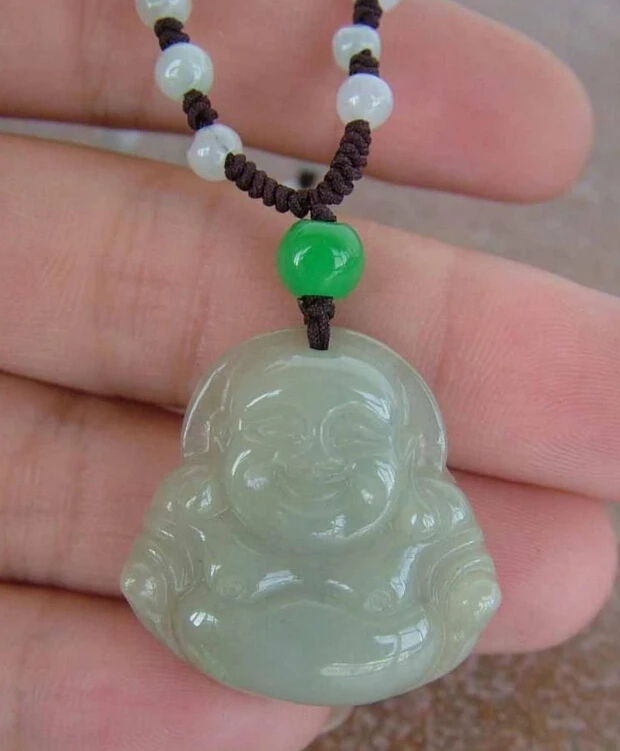 0009 Natural Grade A Emerald Jadeite Jade Necklace Pendant~Buddha~QUALITY GURANTEED
0009 Natural Grade A Emerald Jadeite Jade Necklace Pendant~Buddha~QUALITY GURANTEED