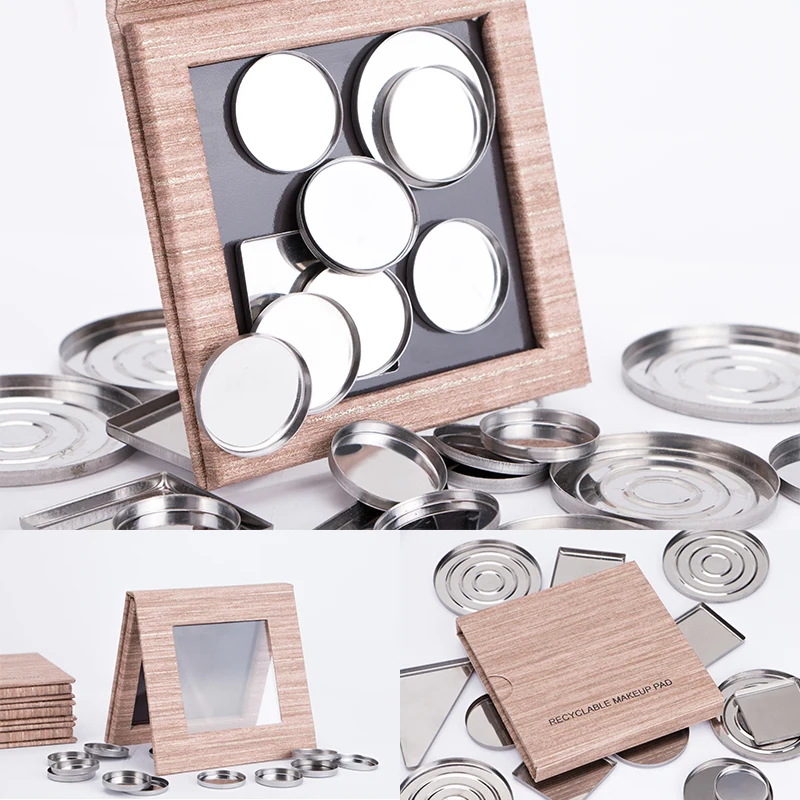 two size recyclable makeup pad Cosmetics DIY Storage Tool, Wood grain Empty Magnetic Eyeshadow Palette
two size recyclable makeup pad Cosmetics DIY Storage Tool, Wood grain Empty Magnetic Eyeshadow Palette