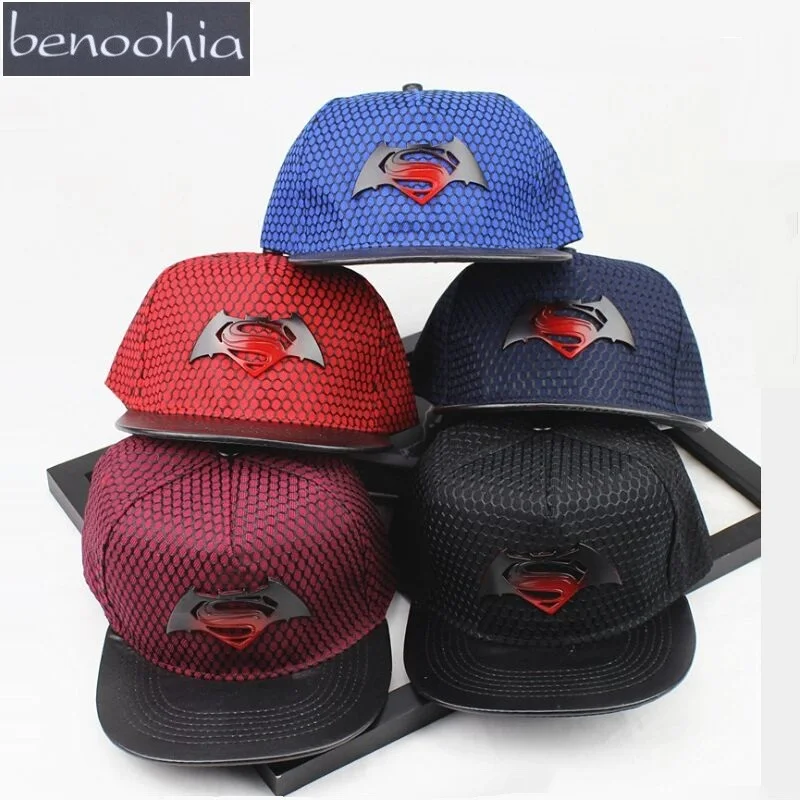 BBS114 Men Hip Hop Dance Snapback Hat With Metal Logo Superman Batman Bone Casquette Homme Baseball Cap Casual Gorras chapeu
BBS114 Men Hip Hop Dance Snapback Hat With Metal Logo Superman Batman Bone Casquette Homme Baseball Cap Casual Gorras chapeu