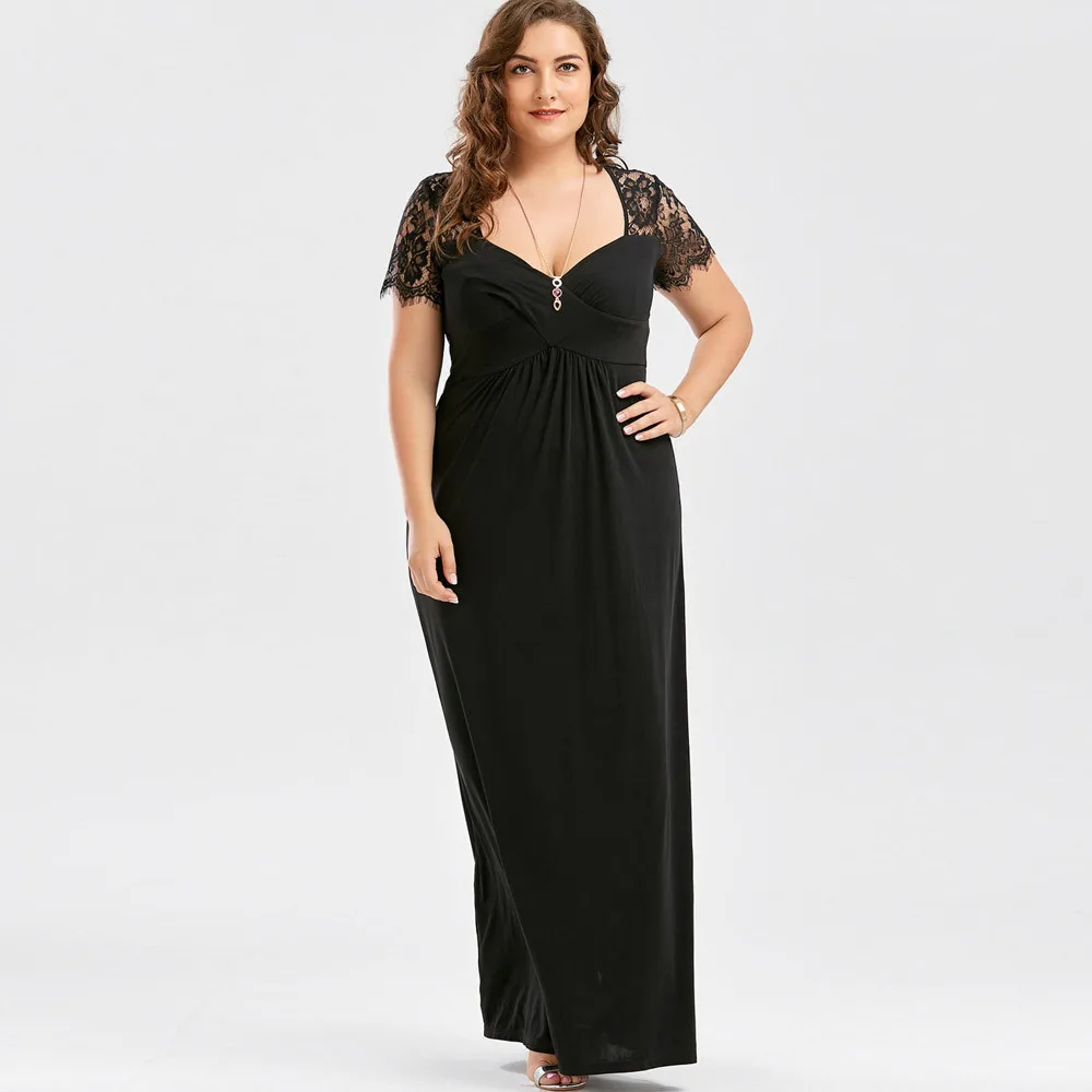 JAYCOSIN 2019 New Summer Women Dress Plus Size Short Sleeve Lace Evening Party Prom Gown Formal vestido longo de festa 9030525
JAYCOSIN 2019 New Summer Women Dress Plus Size Short Sleeve Lace Evening Party Prom Gown Formal vestido longo de festa 9030525