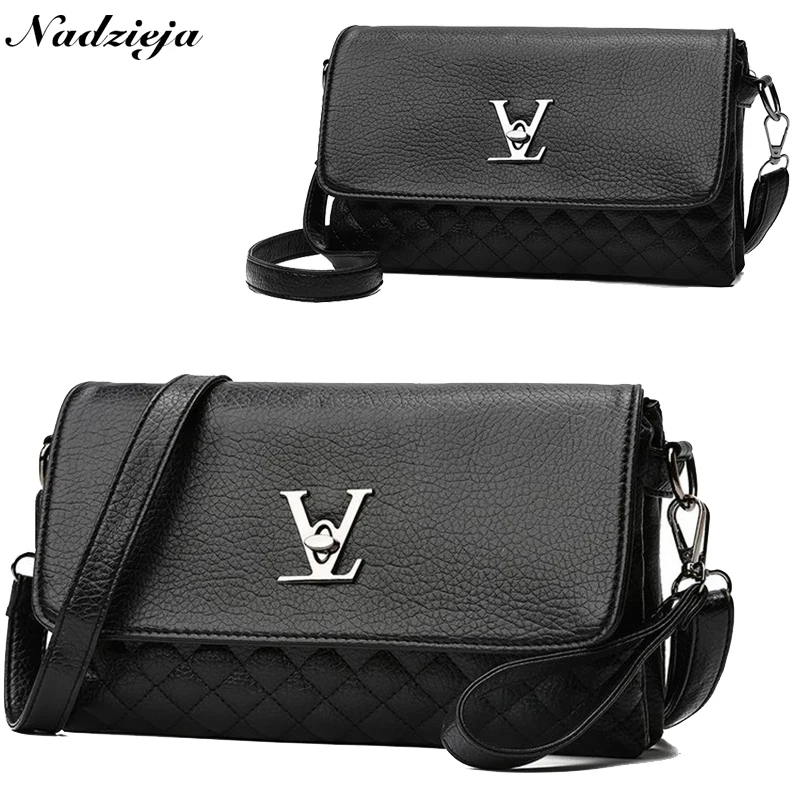 Brand Women's Messenger Bag Shoulder Strap Clutch PU Leather Cowhide Shoulder Bag Fashion Flap Purse female Handbag
Brand Women's Messenger Bag Shoulder Strap Clutch PU Leather Cowhide Shoulder Bag Fashion Flap Purse female Handbag