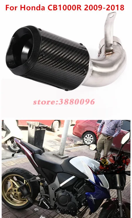 Motorcycle Full Exhaust System Slip on For 2009-2018 Honda CB1000R Exhaust Muffler Pipe
Motorcycle Full Exhaust System Slip on For 2009-2018 Honda CB1000R Exhaust Muffler Pipe